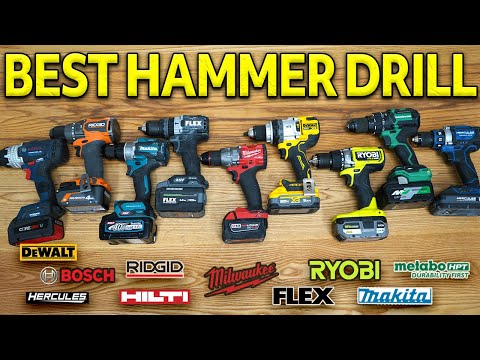 Best Cordless Drill 2025? Milwaukee, DeWalt, Makita, Flex