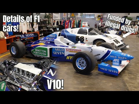 Found V10 F1 Cars! And drug dealers Race car!