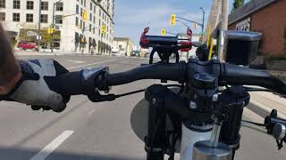 Riding thru the neighborhood