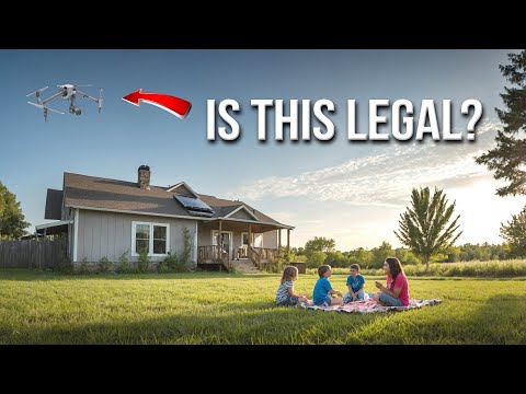 Can a Drone Legally Fly Over Your House?