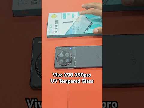 Vivo x90 X90pro Uv Tempered Glass Tranzo Liquid Ultra Clear Screen Protector Best For Display