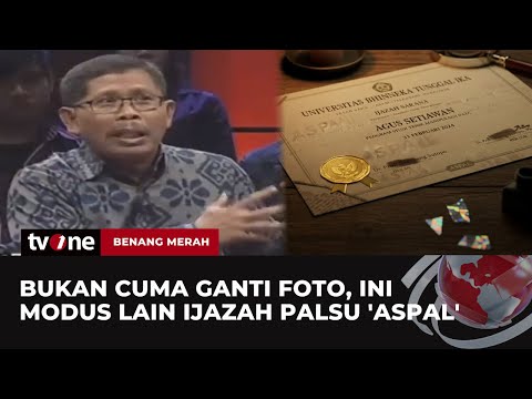Mantan Komisioner KPU Ungkap Modus Ijazah Aspal & Paket C Palsu | tvOne