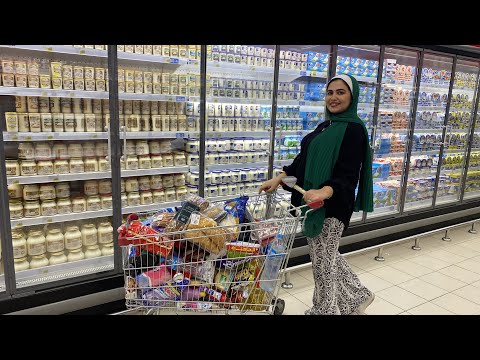 أكبر فيديو مشتريات للشهر😳 البيت كاان علي حديده|| زوجي زعل جدا