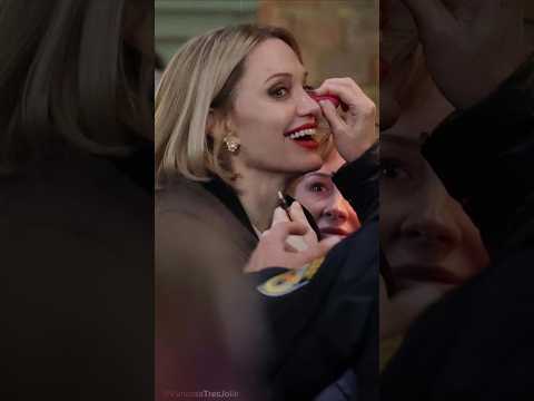 ANGELINA JOLIE NEW MOVIE ANXIOUS PEOPLE BEHIND THE SCENES LONDON