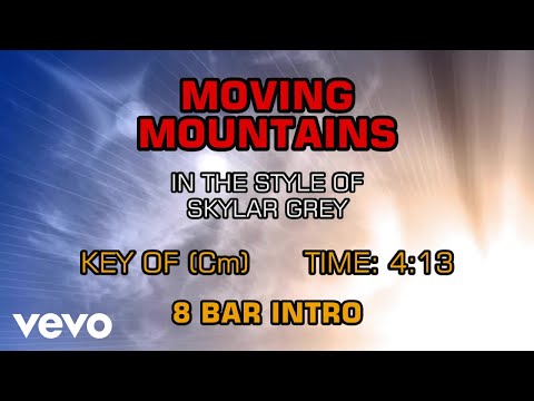 Skylar Grey – Moving Mountains (Karaoke)