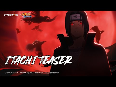 Itachi Teaser | Dark Crows Descend | Free Fire x NARUTO SHIPPUDEN | Free Fire