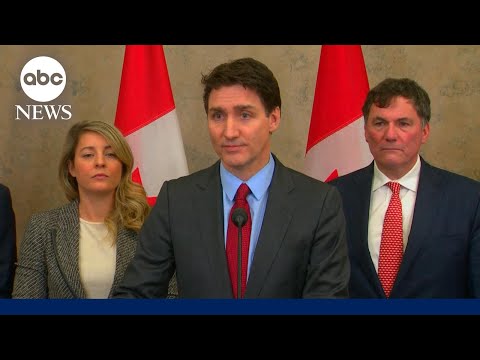 Canadian PM Trudeau announces retaliatory tariffs on US