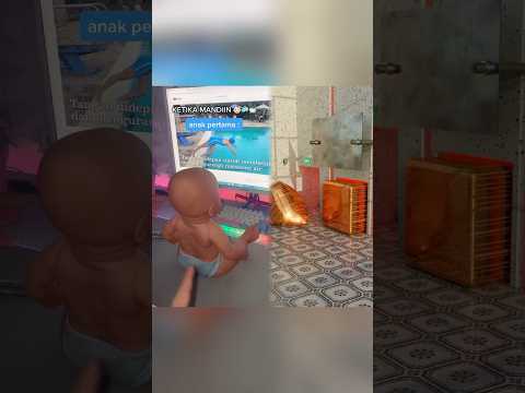 SERU YA DIMANDIIN PAS KECIL 🛁🧼👶🏻🥰❤️