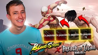 CONSEGUÍ todas las SKINS de COLABORACIÓN de ATTACK ON TITAN | BLOOD STRIKE
