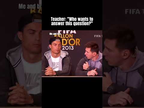 Me and Bro Acting Like We Know The Answer 😶 #football #memes #soccer