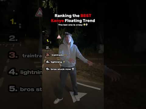 Ranking the BEST Kanye West Floating Trend 🤩