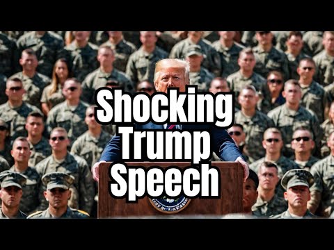 You WILL NOT BELIVE What Happened At Trump's Speech to National Guard!