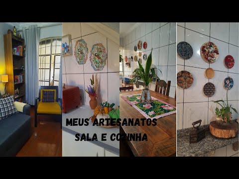 MEUS ARTESANATOS SALA E COZINHA