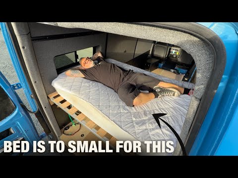 Mattress In The New Van And Some SAD NEWS AT THE END