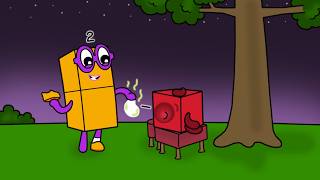 Smelly socks Numberblocks 2, Part 2 - Numberblocks fanmade coloring story