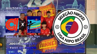 Liga Nipo SP x Amazon B (Adulto Masculino) Campeonato Nikkei de Belém Abril 2025
