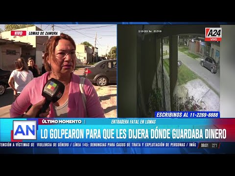 🚨 BRUTAL ASESINATO EN LOMAS DE ZAMORA:ENTRARON A SU DOMICILIO Y LO MATARON A GOLPES