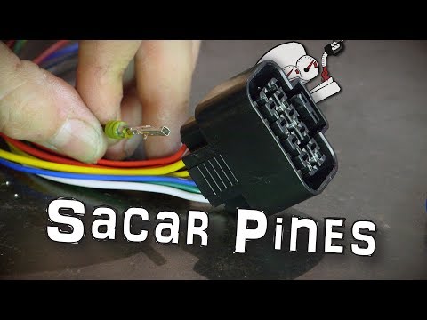 ⚡Cómo SACAR PINES de un CONECTOR ELÉCTRICO. Kit extractor de pines universal - [PetrolheadGarage]