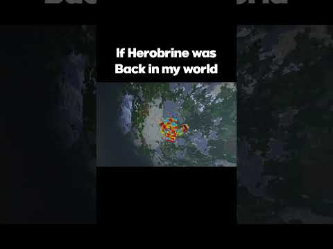 If Herobrine was back in my Minecraft World