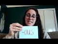 Exploring Suffixes: -y, -ful, -ous
