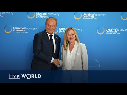 YouTube video thumbnail: Tusk Urges Swift Global Action on Ukraine