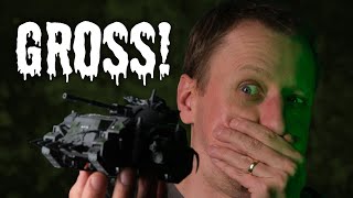 Converting a Daemon possessed Nurgle Predator Tank