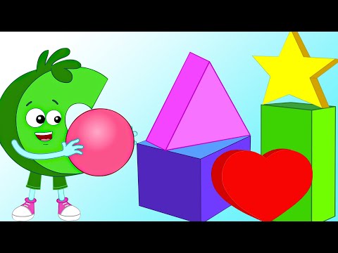 Shape Song + More Learning Videos for Babies