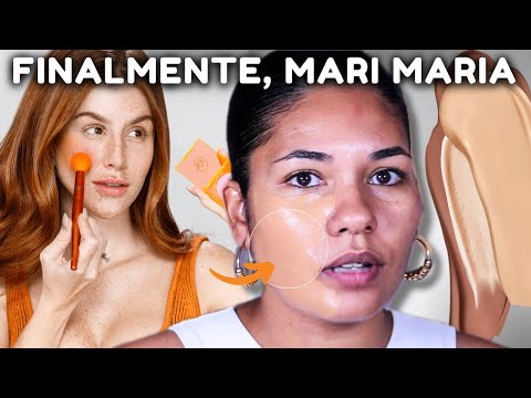 RESENHA COMPLETA da base VELVET SKIN da MARI MARIA MAKEUP! Finalmente 💥