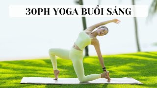 30ph Yoga Buổi sáng 🎶 (mọi trình độ) | Morning flow, All levels | Yoga By Sophie