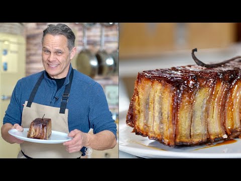 Bananas Foster Upside-Down Banana Bread – Bruno Albouze