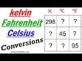 Temperature Conversion Concepts