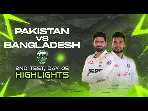 Pakistan vs Bangladesh Highlights | 2nd Test | Day 5 | Bangladesh tour of Pakistan 2024