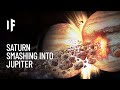 Jupiter and Saturn Collision Concepts