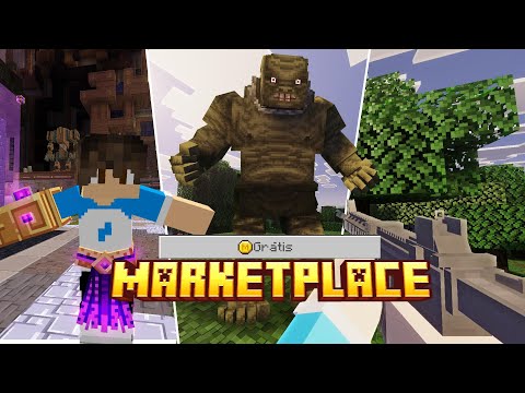 TOP 3 MELHORES ADDONS GRÁTIS DA MARKETPLACE - MINECRAFT PE 1.21