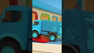 Der lila Truck und seine verrückte Mission! @KinderLernTV #helferautos