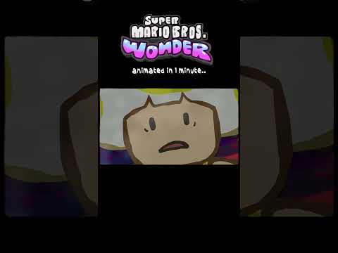 Mario Wonder in ONE MINUTE  #shorts