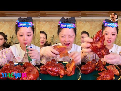 【Xiaoyu Mukbang】XIAOYU EATING SHOW。MUKBANG SATISFYING。Mukbang Chinese。N02。2000623。7