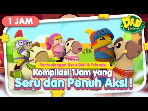 Petualangan Seru Didi & Friends Vol 2 | Kompilasi 1 Jam  Penuh Aksi! | Didi & Friends Indonesia