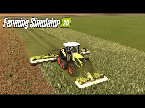 $20 Million Bank and 4k Cows Challenge US Flatlands #59 | FS 25 | Farming Simulator 25 Time Lapse |