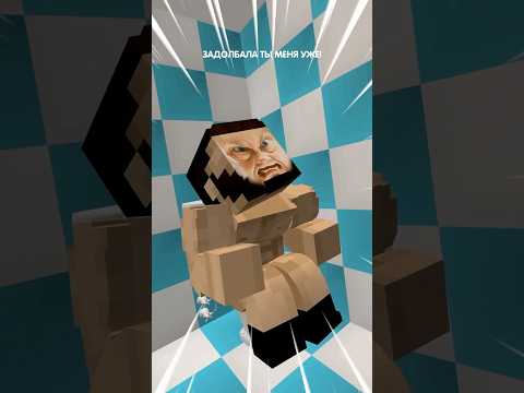 Два кусочека какашки! 💩💩 Песня прикол в minecraft!