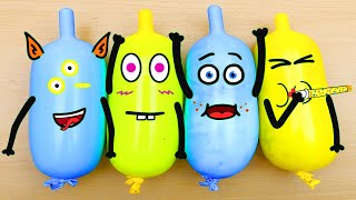 Making Slime With Funny Balloons Cute #Doodles #52 | RELAXING SATISFYING #SLIME