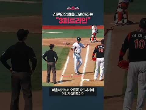 심판 입맛 따라 결정되는 쓰리피트라인 아웃 (3피트 라인)
