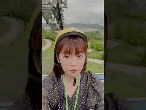 韓國彌勒山Luge溜溜車　懸空纜車 兩種賽道競速超刺激 #shorts