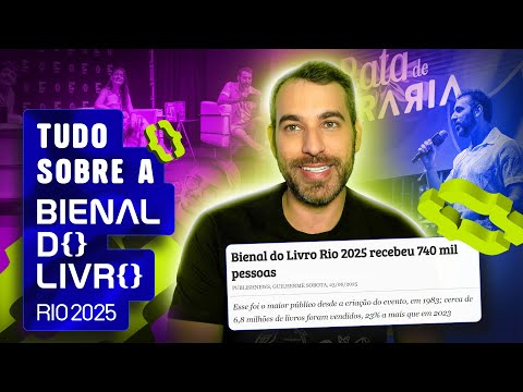 TODAS AS CONFUSÕES E FOFOCAS DA BIENAL DO LIVRO RIO 2025