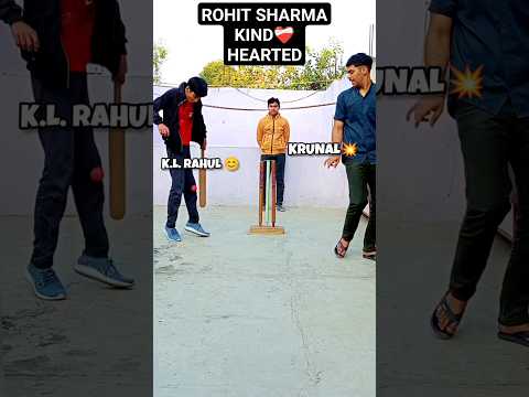 Rohit Sharma Kind Hearted❤️‍?Person||True Sportsmenship?||#youtube #shorts #viral #rohitsharma