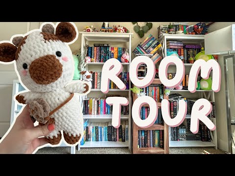 Cute Cozy Gamer + Book Collector Room Tour | Lex Play