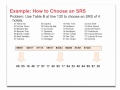 Understanding Statistics and Sampling Methods