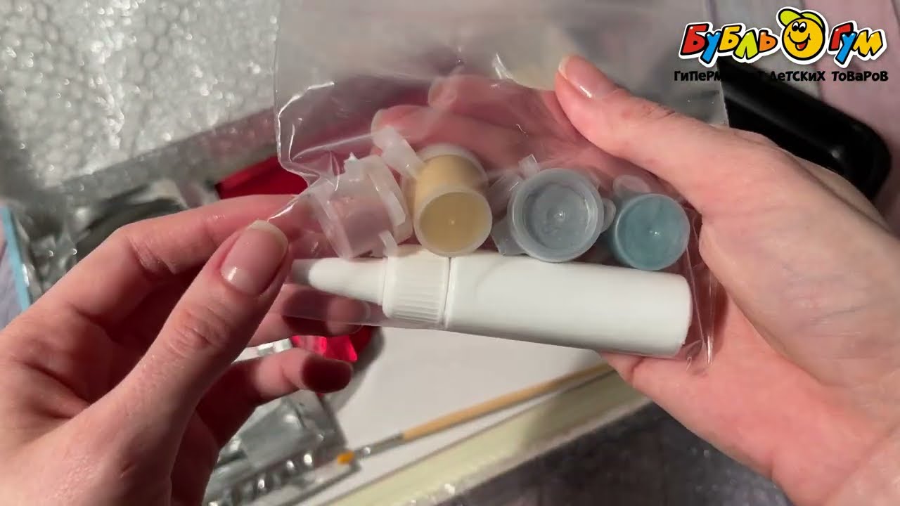 Набор Moscow casting kits для слепка ручек и ножек с рамкой 4цвета - видео Набор Moscow casting kits для слепка ручек и ножек с рамкой 4цвета - видео