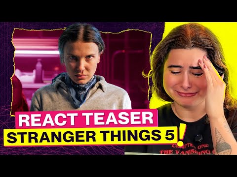 REAGINDO AO TRAILER DA ÚLTIMA TEMPORADA DE STRANGER THINGS! | Alice Aquino