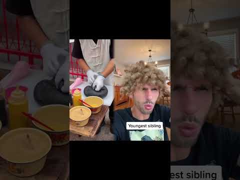 Living with siblings: when your dad gets a new haircut #parody #skit #jokes #siblings